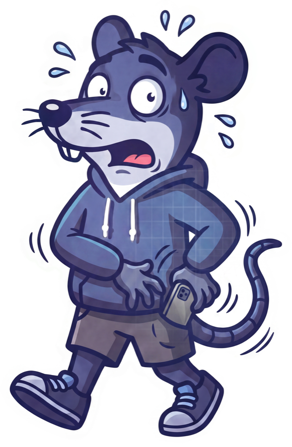 ScrollRat caught in the act